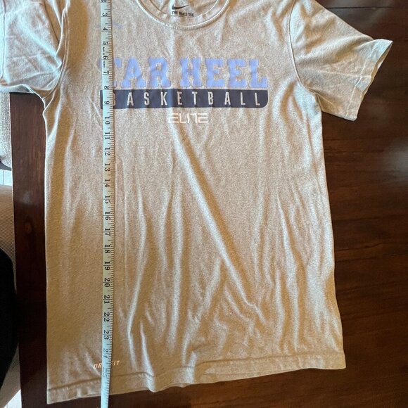 North Carolina Gray & Blue Tar Heels Nike Elite Shirt, Jordan, Size Small - Picture 10 of 10